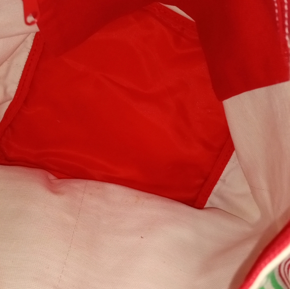 Tommy Hilfiger multi color canvas backpack,4 outside pockets-1 inside-na… - Picture 4 of 5